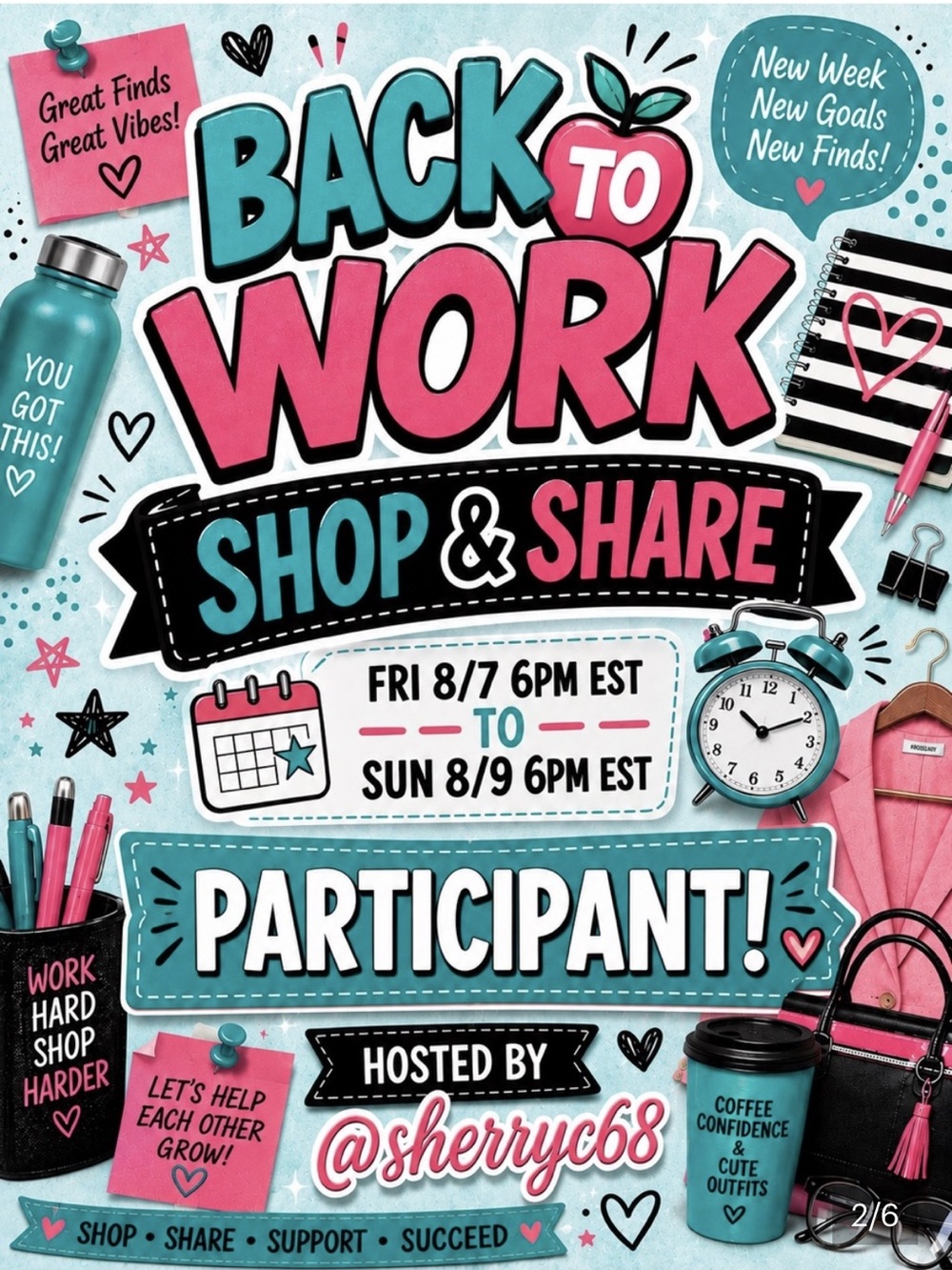 Shop & Share Event hosted by @sherryc68